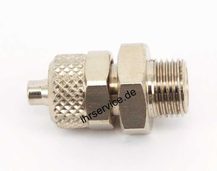 Schnellverschraubung gerade 1/8"M