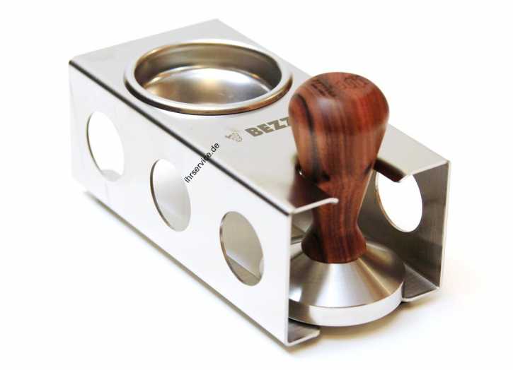 Tamper mit Blindsieb und Ständer