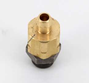 Unterdruckventil Messing mit PTFE-Dichtung
