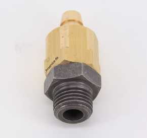 Unterdruckventil Messing mit PTFE-Dichtung